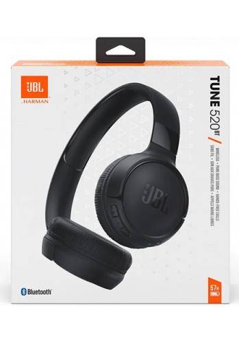 Fone De Ouvido Tune 520bt Preto Jbl Cor Negro