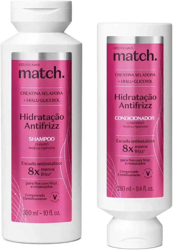 Combo Shampoo e Condicionador Match